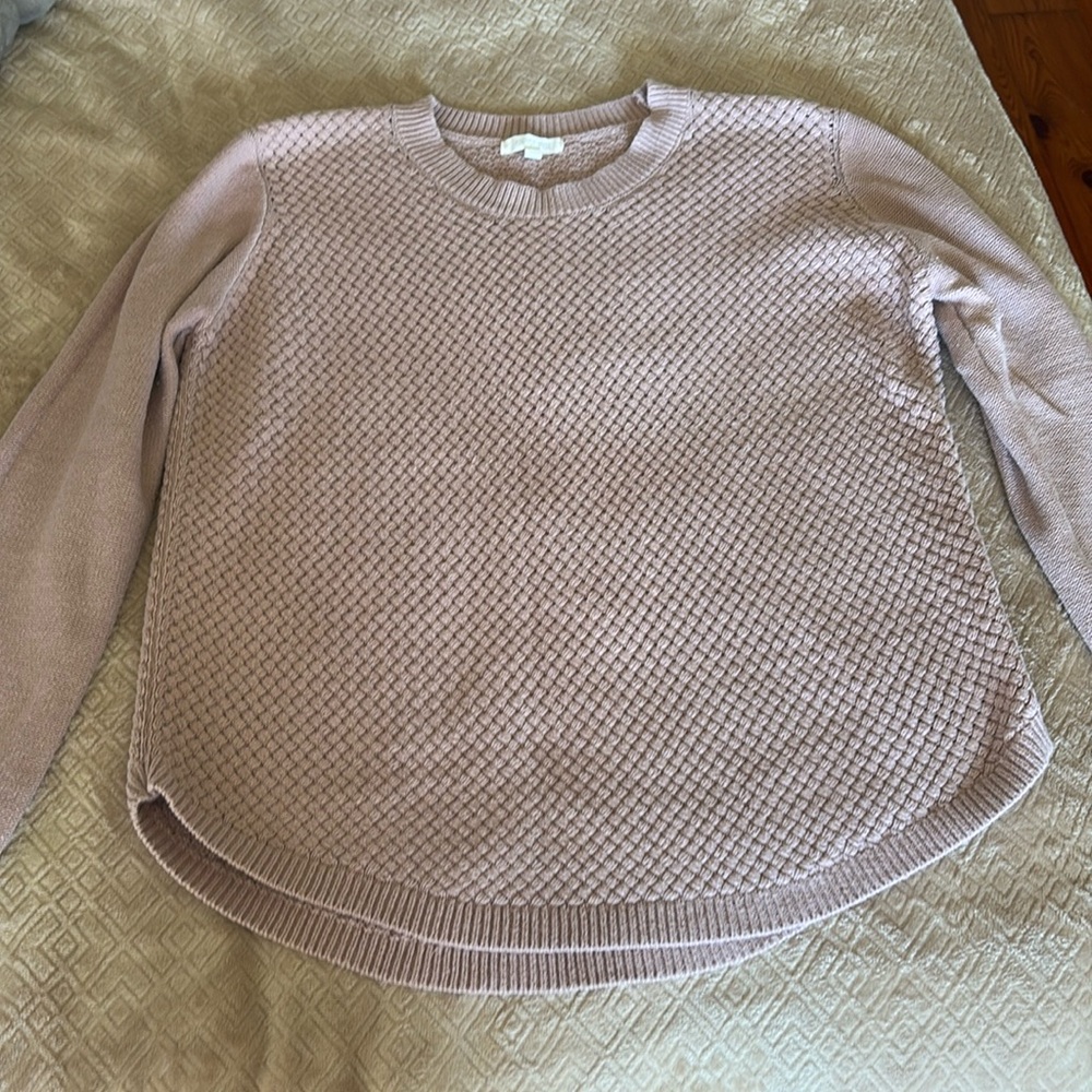 August mist sweater large